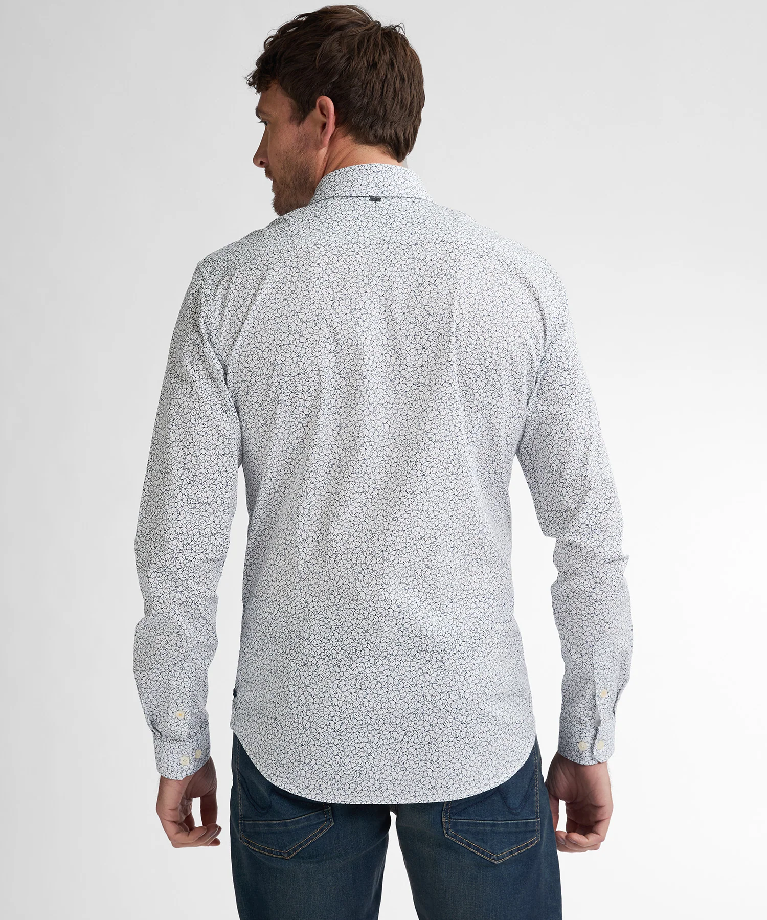 Chemise imprimée Surfcrest - Craie - PETROL INDUSTRIES HOMME