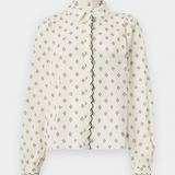 Visteffie Printed Shirt - Birch - VILA