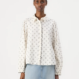 Visteffie Printed Shirt - Birch - VILA