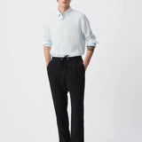 Chemise slim en lin homme - Ciel - IKKS Men