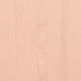 Chemise slim en lin - Rose - IKKS Men
