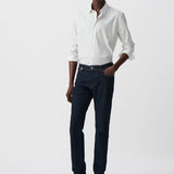 Chemise slim blanche imprimé minimaliste lunes homme - Off white - IKKS Men