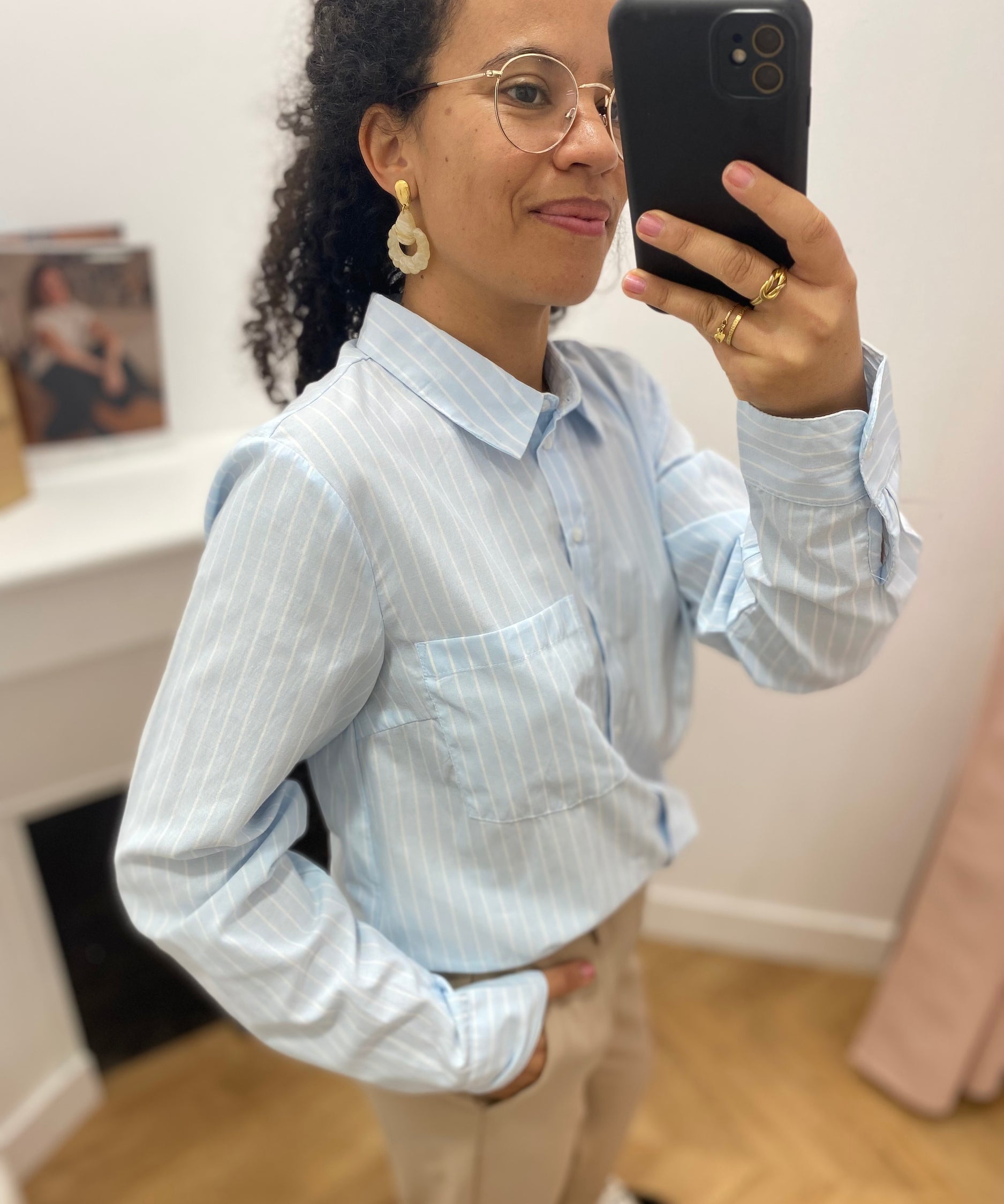 Chemise manches longues Vidarma - Nantucket Breeze - VILA