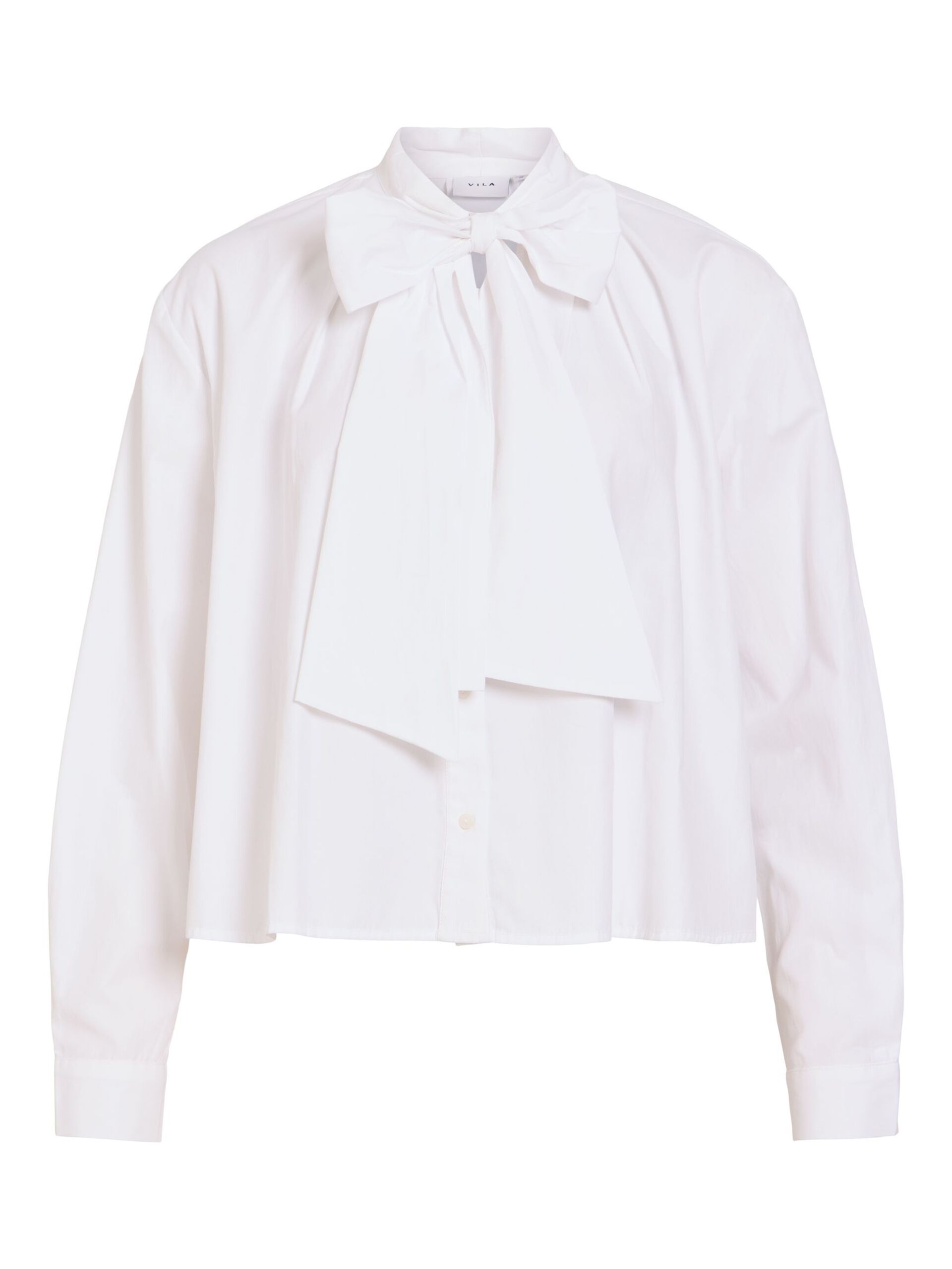 Chemise à nœud VIBOWA VILA Snow White – vue de face