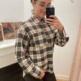 Chemise Objpetra - Seal brown - OBJECT
