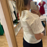Chemise Palmiers - Blanc - I.Code