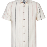 Chemise rayée Seaview - Coquillage - PETROL INDUSTRIES HOMME