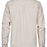 Chemise rayée homme en lin - Sable - PETROL INDUSTRIES HOMME