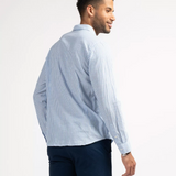 Chemise à rayures Addy - Bleu provence - Sun Valley homme
