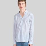 Chemise slim - Bleu - IKKS MEN
