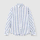 Chemise slim - Bleu - IKKS MEN