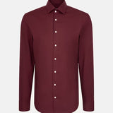 Chemise slim en flanelle pour homme - Rouge - SEIDENSTICKER