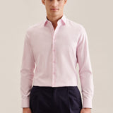 Chemise slim - Rose - SEIDENSTICKER