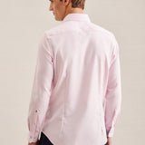 Chemise slim - Rose - SEIDENSTICKER