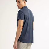 Chemise manches courtes à textures homme Succet - Marine foncé - Sun Valley homme