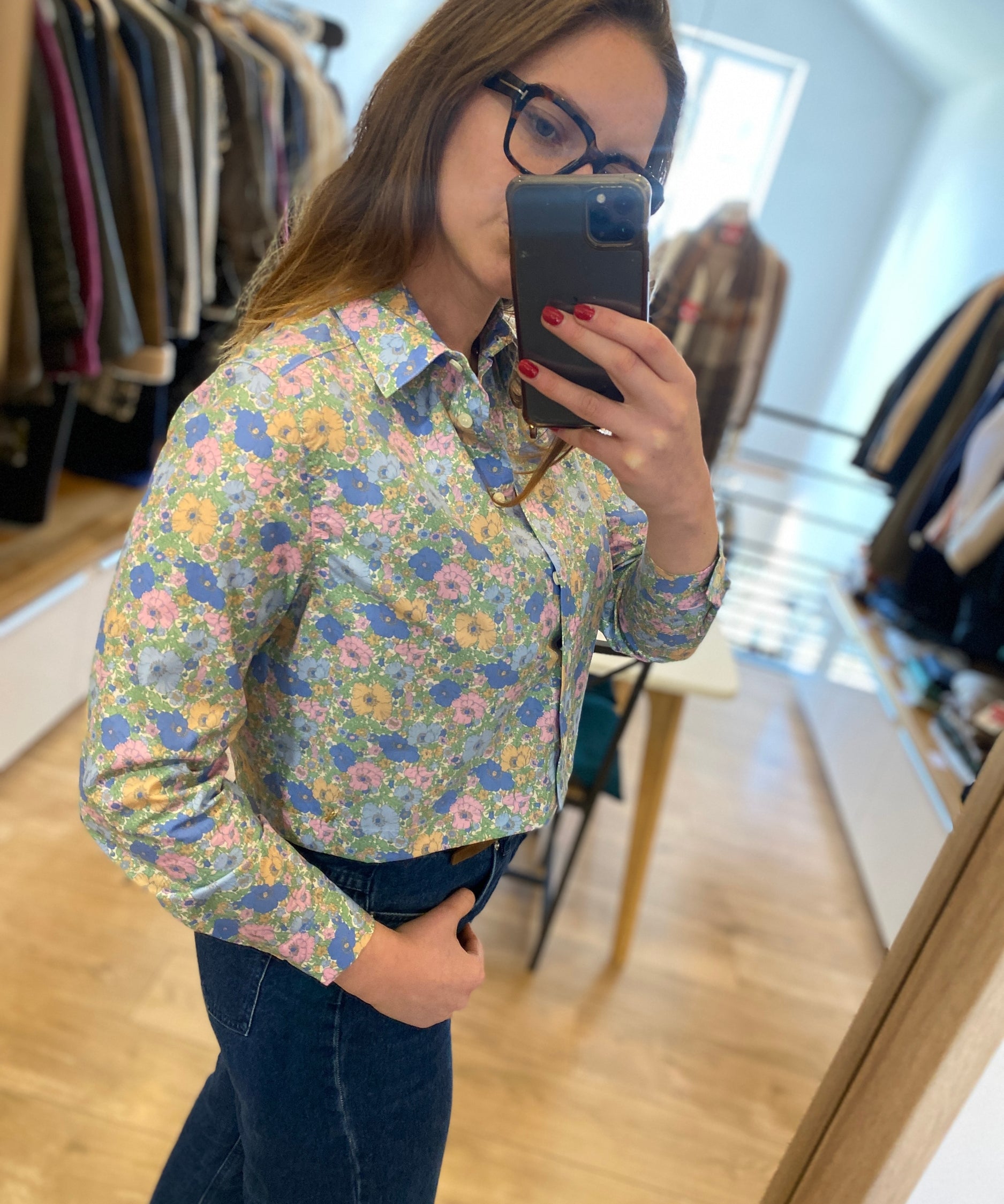 Chemise Umalya en tissu liberty - Berty - DES PETITS HAUTS