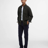 Chemise unie ajustée à manches longues Ramsey - Forest - BARBOUR HOMME