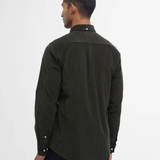 Chemise unie ajustée à manches longues Ramsey - Forest - BARBOUR HOMME