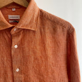 Chemise ville - Orange - SEIDENSTICKER