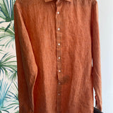 Chemise ville - Orange - SEIDENSTICKER