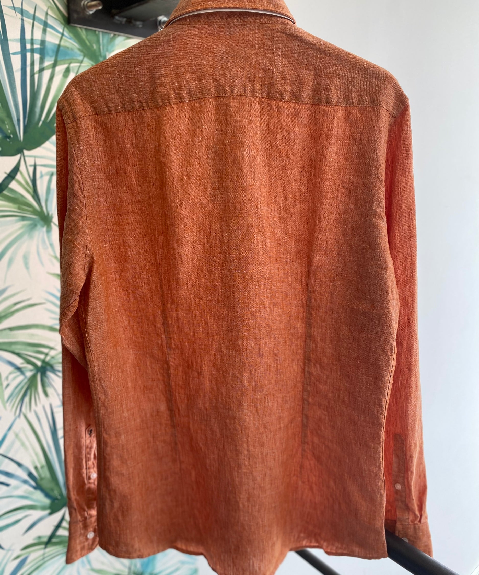 Chemise ville - Orange - SEIDENSTICKER