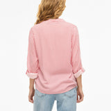 Chemise manches longues Virosa - Hibiscus - VILA