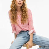 Chemise manches longues Virosa - Hibiscus - VILA