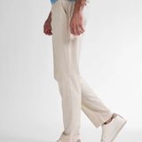 Chino en lin Covebay - Coquillage - PETROL INDUSTRIES HOMME