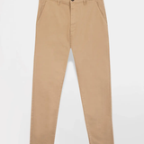 Chino homme en coton Filaofan - Osier beige - TBS HOMME