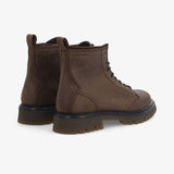 Bottines à lacets en cuir Buarq - Marron - SCHMOOVE MEN