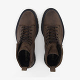Bottines à lacets en cuir Buarq - Marron - SCHMOOVE MEN