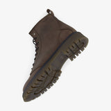 Bottines à lacets en cuir Buarq - Marron - SCHMOOVE MEN