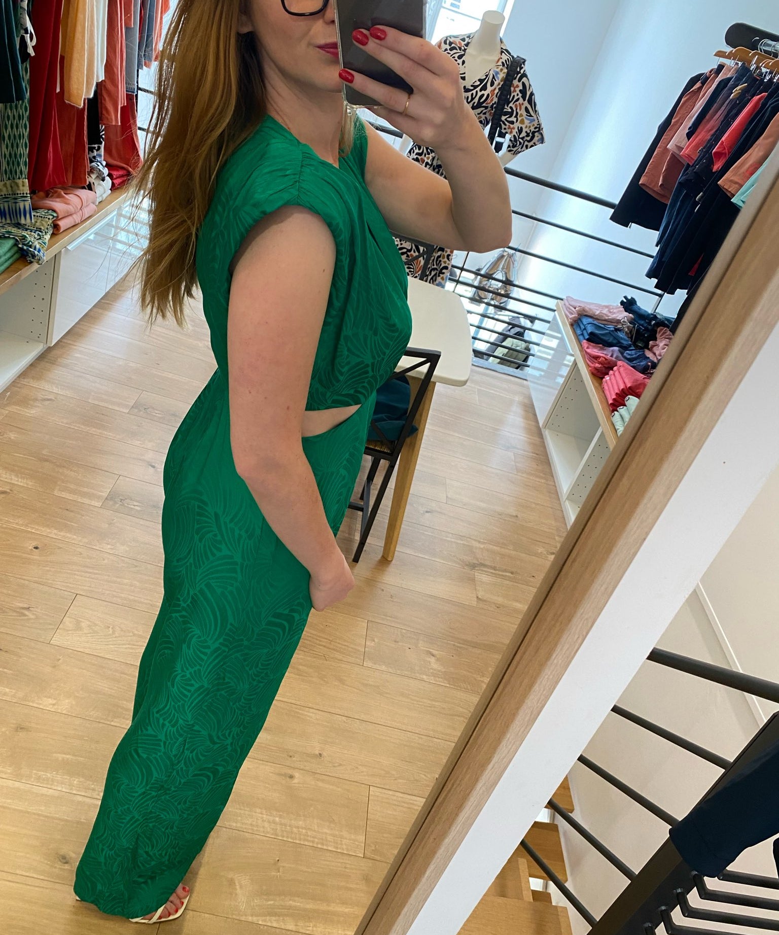 Combi pantalon Taylor - Verte - SUNCOO