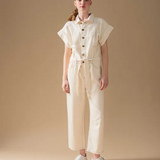 Combinaison jambes larges Danube - Beige - C'EST BEAU LA VIE