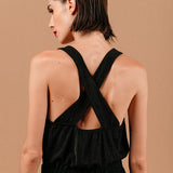 Combi pantalon Loyale - Noire - GRACE & MILA
