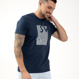 Tee-shirt Coralin - Marine - Sun Valley homme