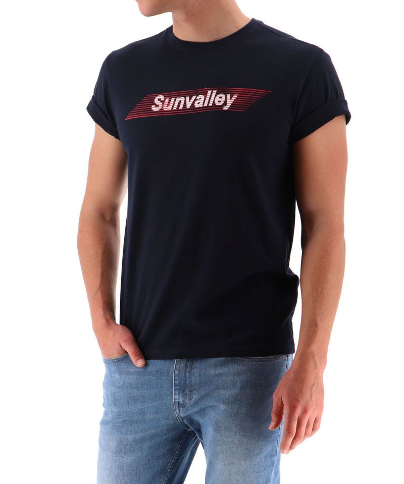T-shirt n°6418 - marine foncé - SUN VALLEY HOMME