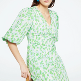 Robe manches ballons Iris - Sugar Storm - FABIENNE CHAPOT