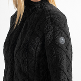 Veste sherpa zippée Dabern - Noir - Sun Valley femme