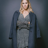 Manteau Gris en laine