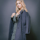 Manteau Gris en laine