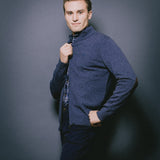 Gilet Hackett London gris bleuté en laine