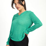 Pull Deliboz - Vert - Sun Valley femme