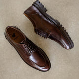 Derbies à plateau en cuir Niels - Bison - BOBBIES HOMME
