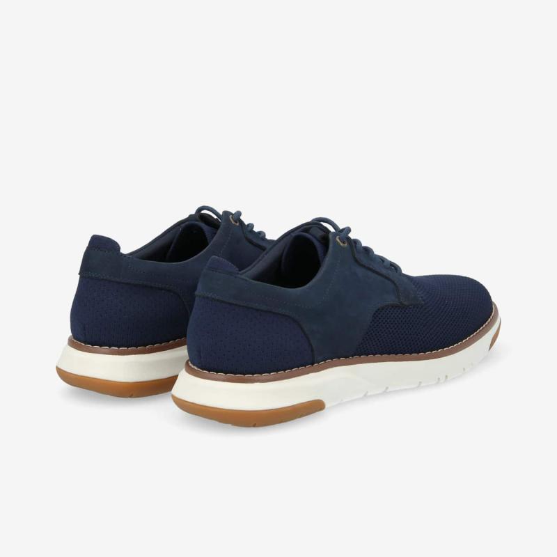Derbies en cuir Echo II - Marine - SCHMOOVE