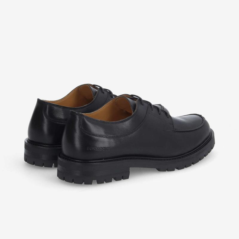 Derby crantée homme Edimbourg - Noir - SCHMOOVE MEN