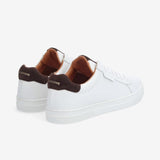 Sneakers en cuir Sparkle - Blanc café - SCHMOOVE MEN