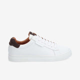 Sneakers en cuir Sparkle - Blanc café - SCHMOOVE MEN