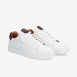 Sneakers en cuir Sparkle - Blanc café - SCHMOOVE MEN