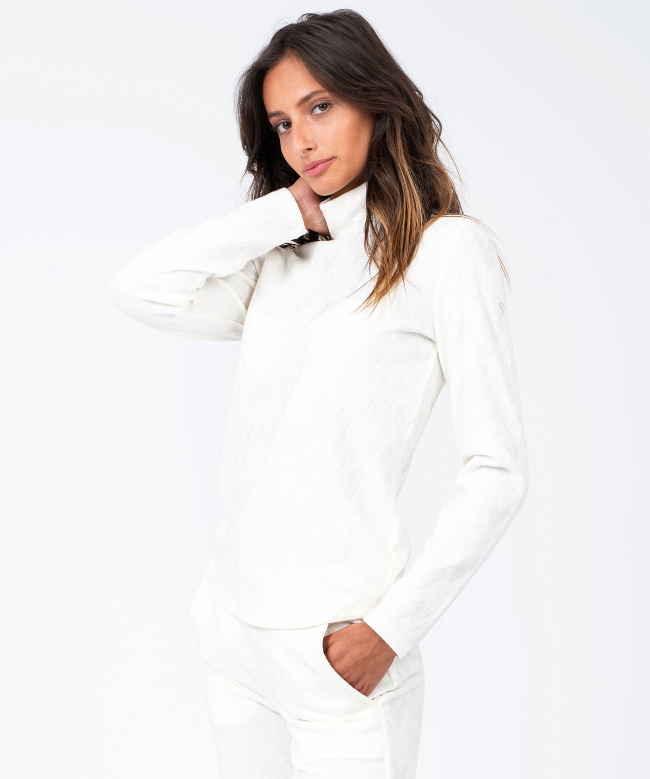 Pull Dicy - Ecru - Sun Valley femme